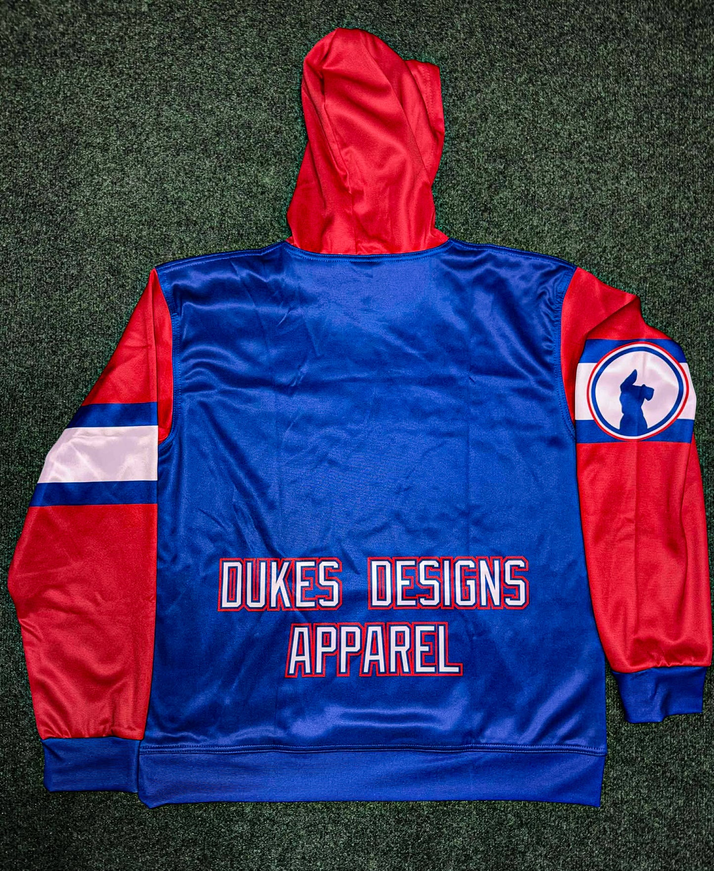 Blue and Red DDA Hoodie