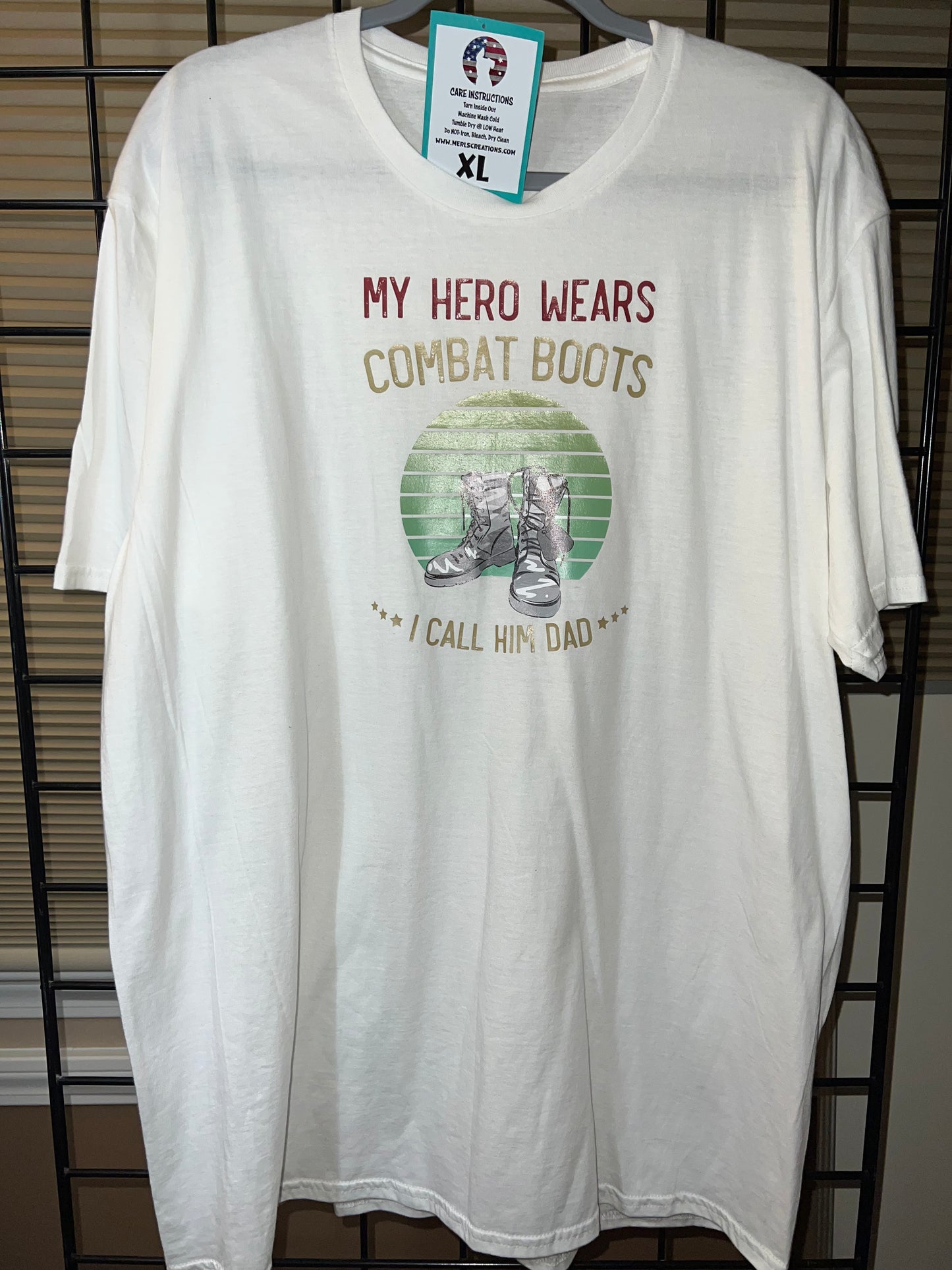 XL White Hero T-shirt
