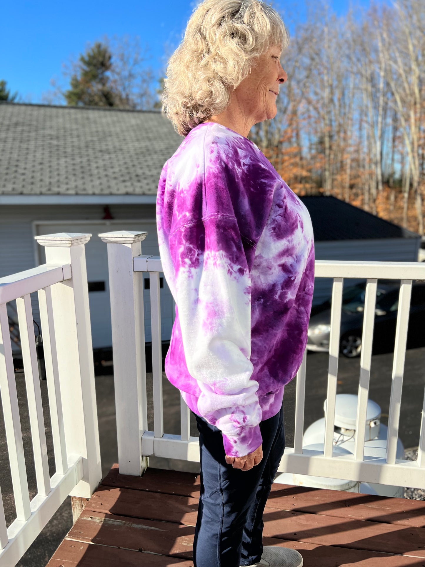 XL Purple Daze Crewneck