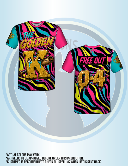 DDA The Golden K Strike Out Jersey