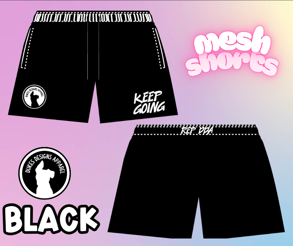Mesh Shorts - Black