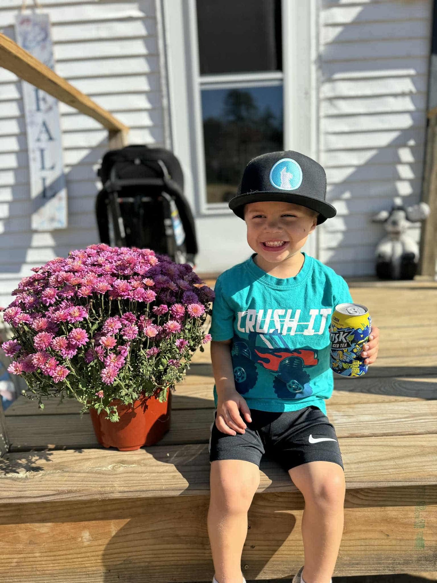 Black with Teal DDA Logo