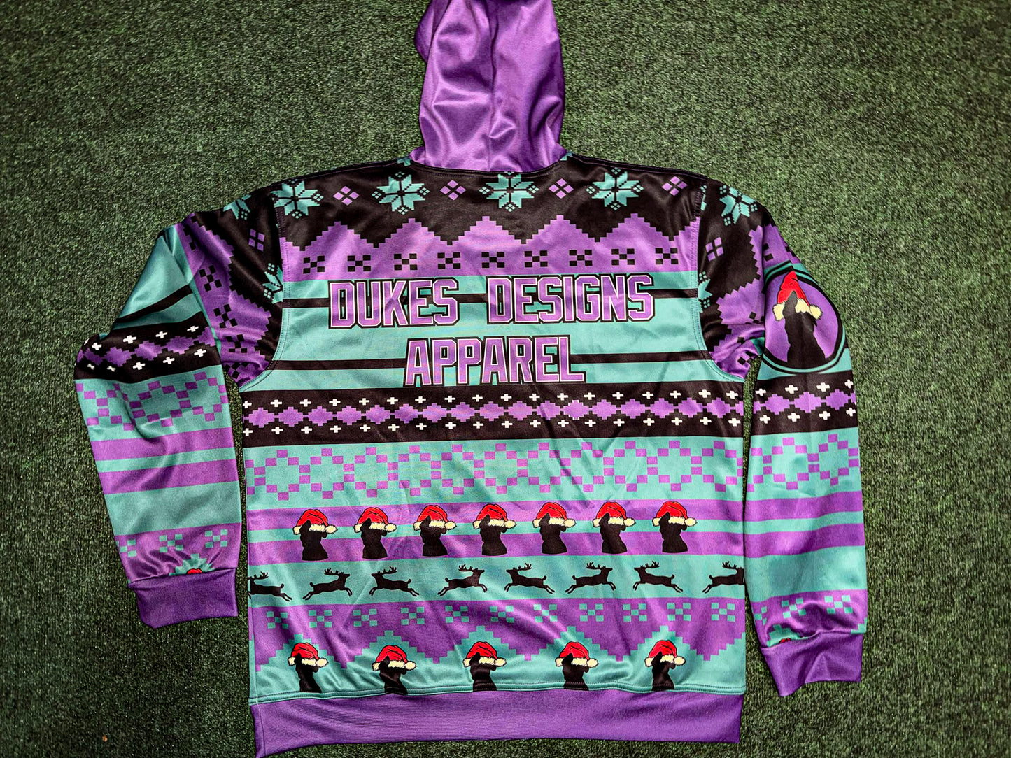 Christmas DDA Exclusive Purple and Teal Design