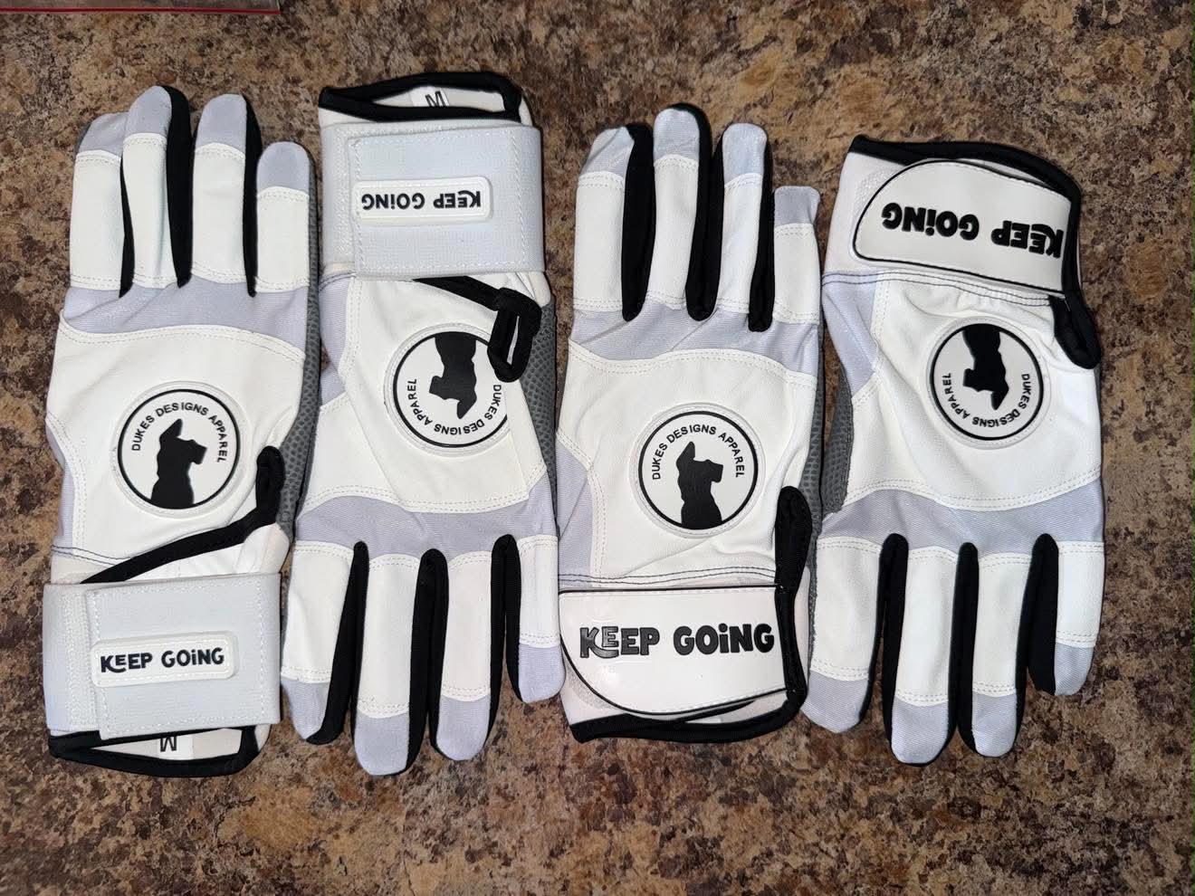 Batting Gloves - White