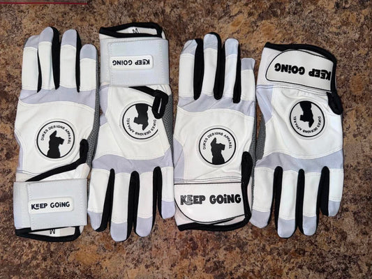 Batting Gloves - White