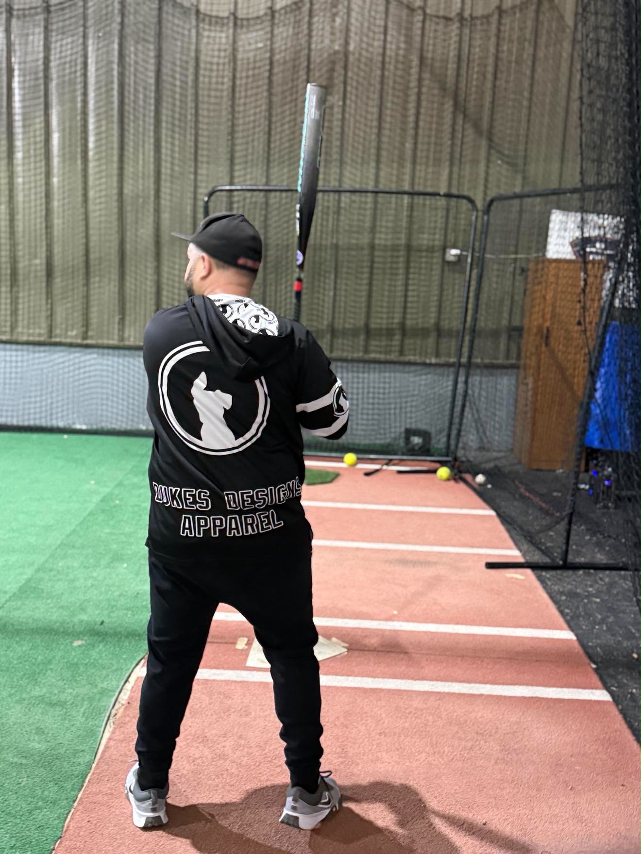 Shoot Middle Not Dope DDA Exclusive Longsleeve - Black White