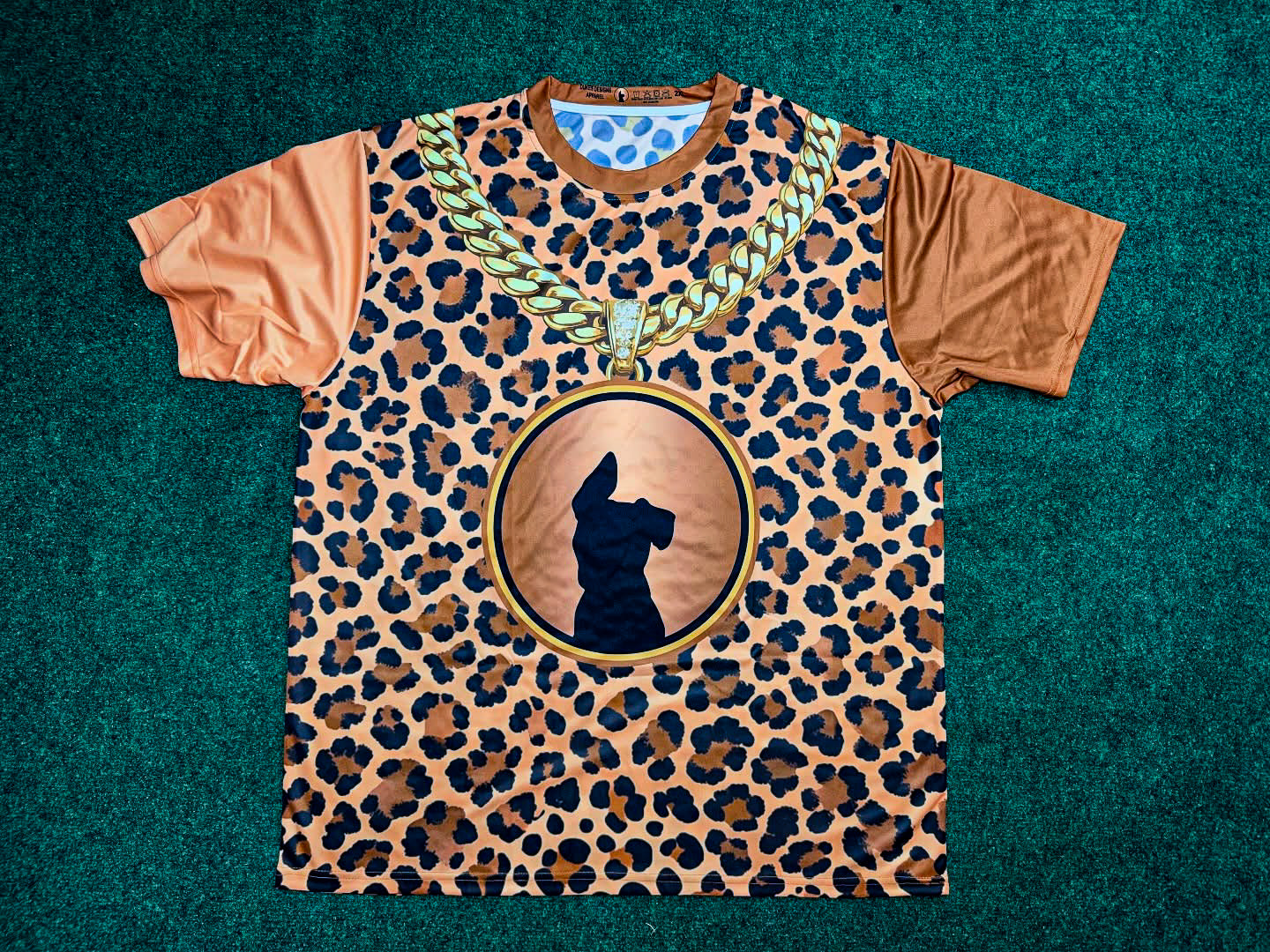 DDA Cheetah with Gold Chain Jersey