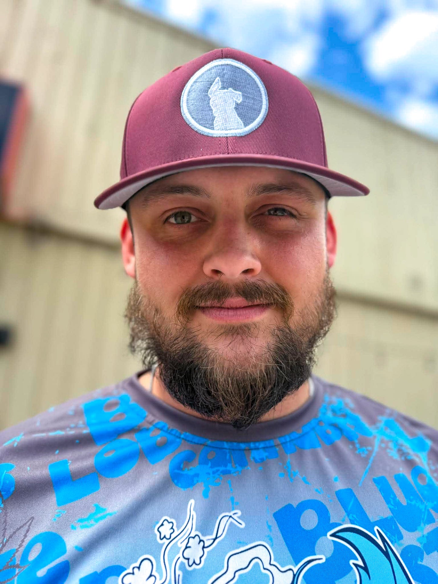 Maroon with Grey DDA Logo Hat