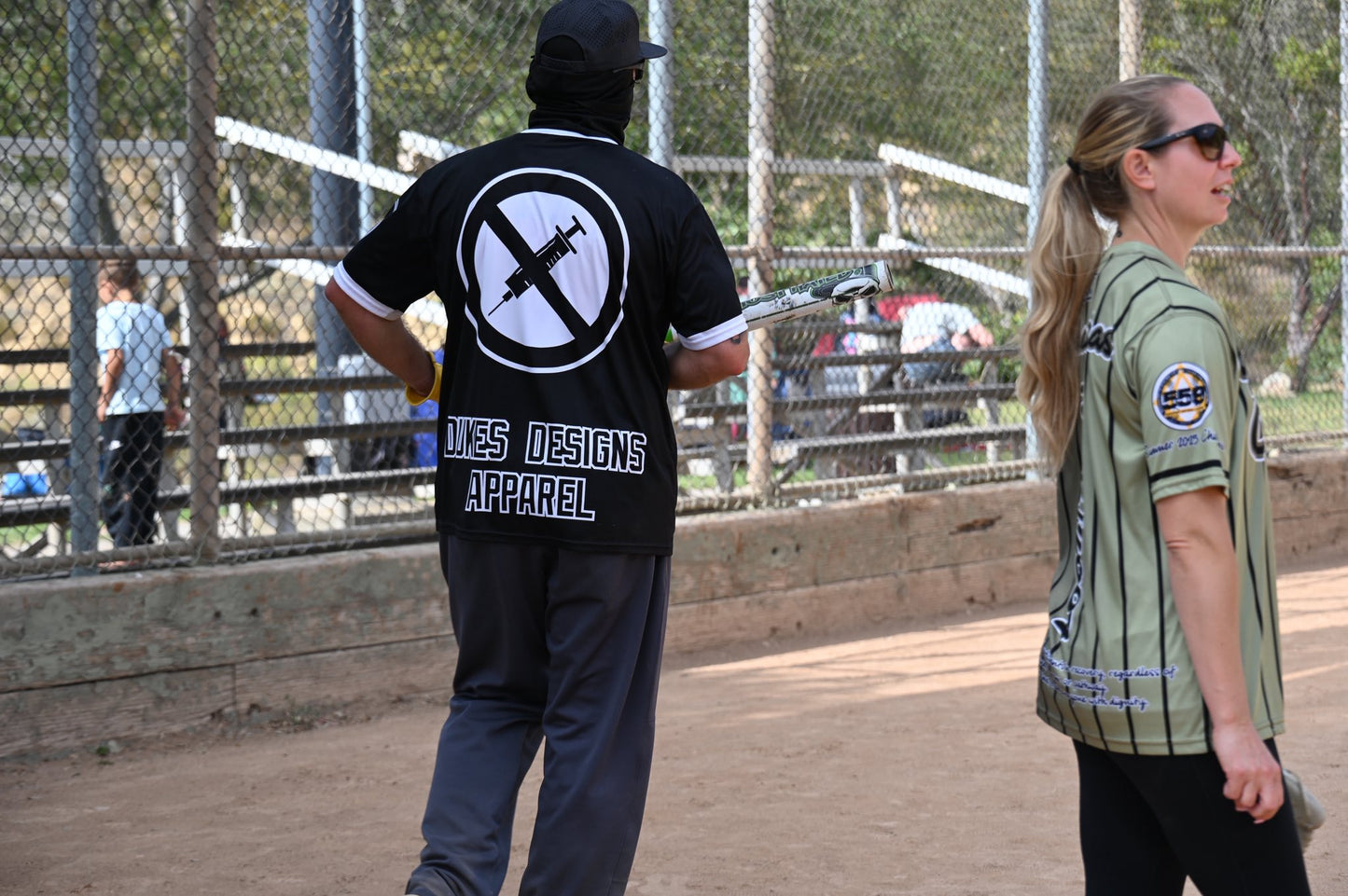 The Bergin Special - Shoot Middle Not Dope DDA Exclusive Jersey - Black and White