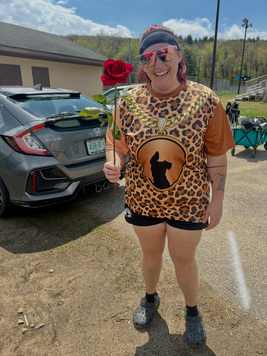 DDA Cheetah with Gold Chain Jersey