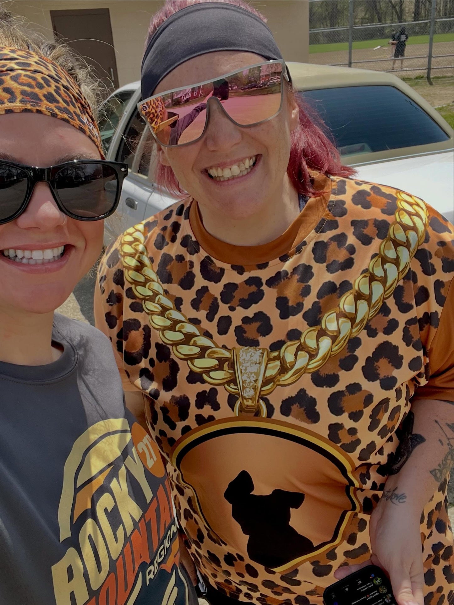 DDA Cheetah with Gold Chain Jersey