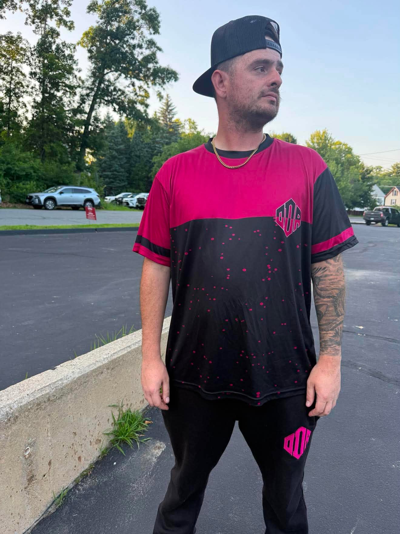 DDA Maroon and Black Jersey - with dots!