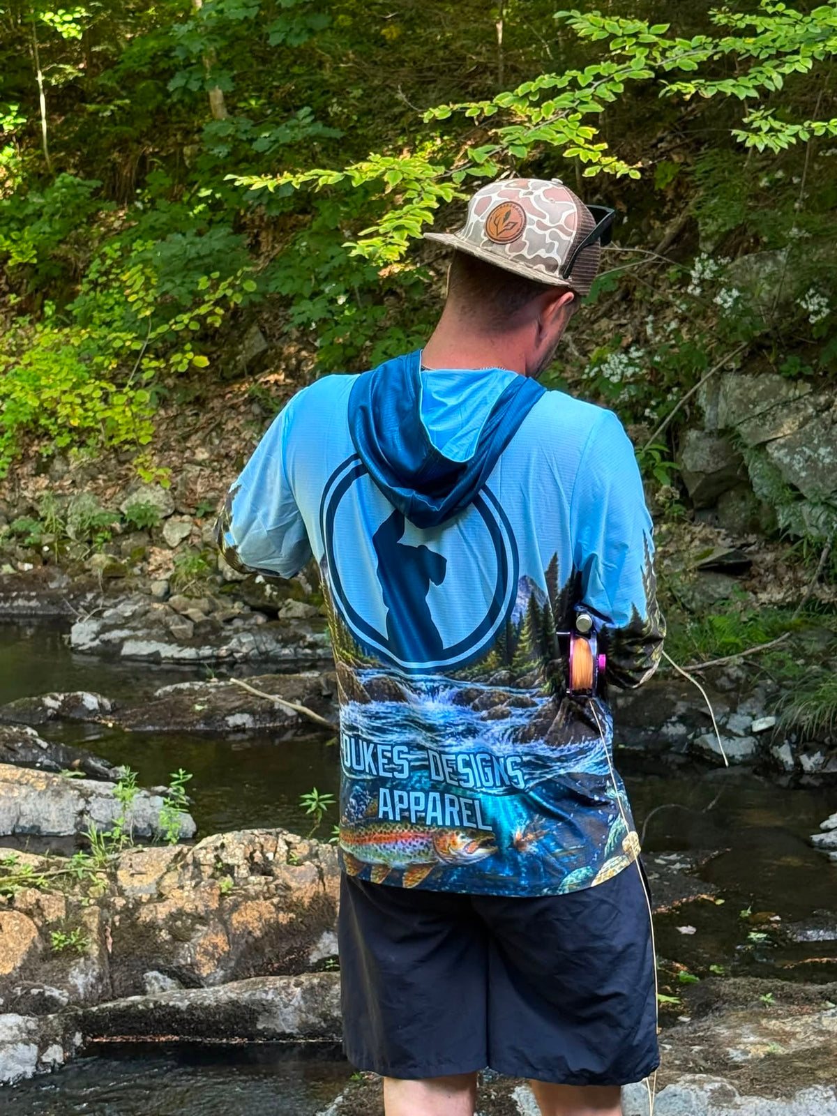 DDA Fly Fishing Longsleeve with Hood