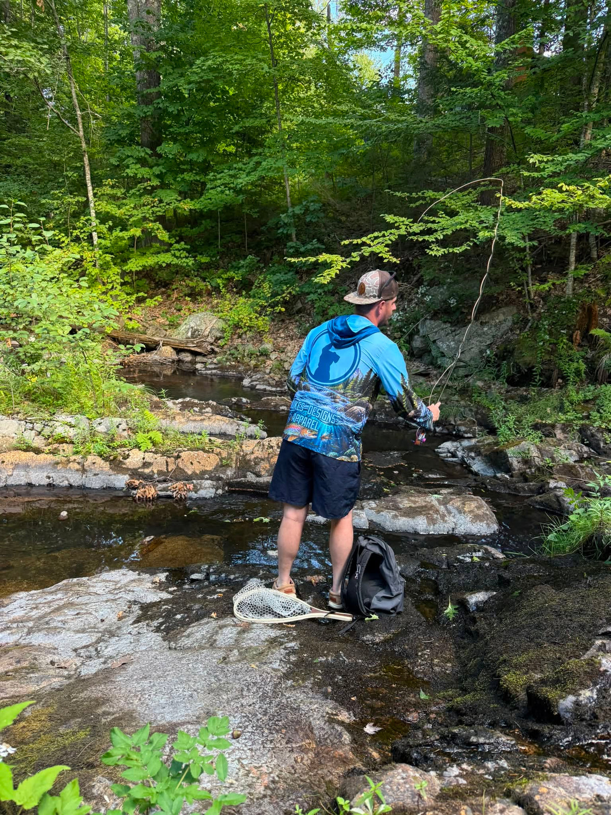 DDA Fly Fishing Longsleeve with Hood