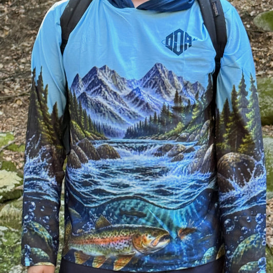 DDA Fly Fishing Longsleeve with Hood