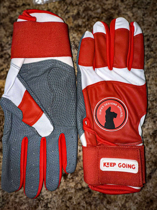 Batting Gloves - Red