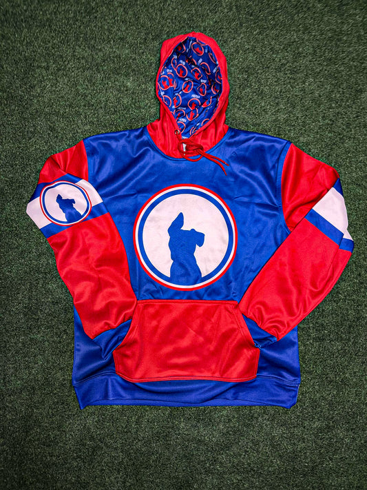 Blue and Red DDA Hoodie