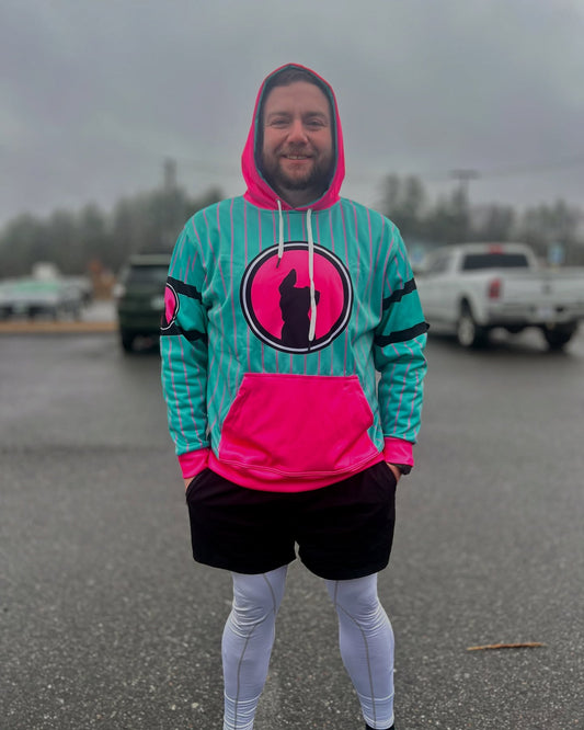 Teal and Pink DDA Hoodie