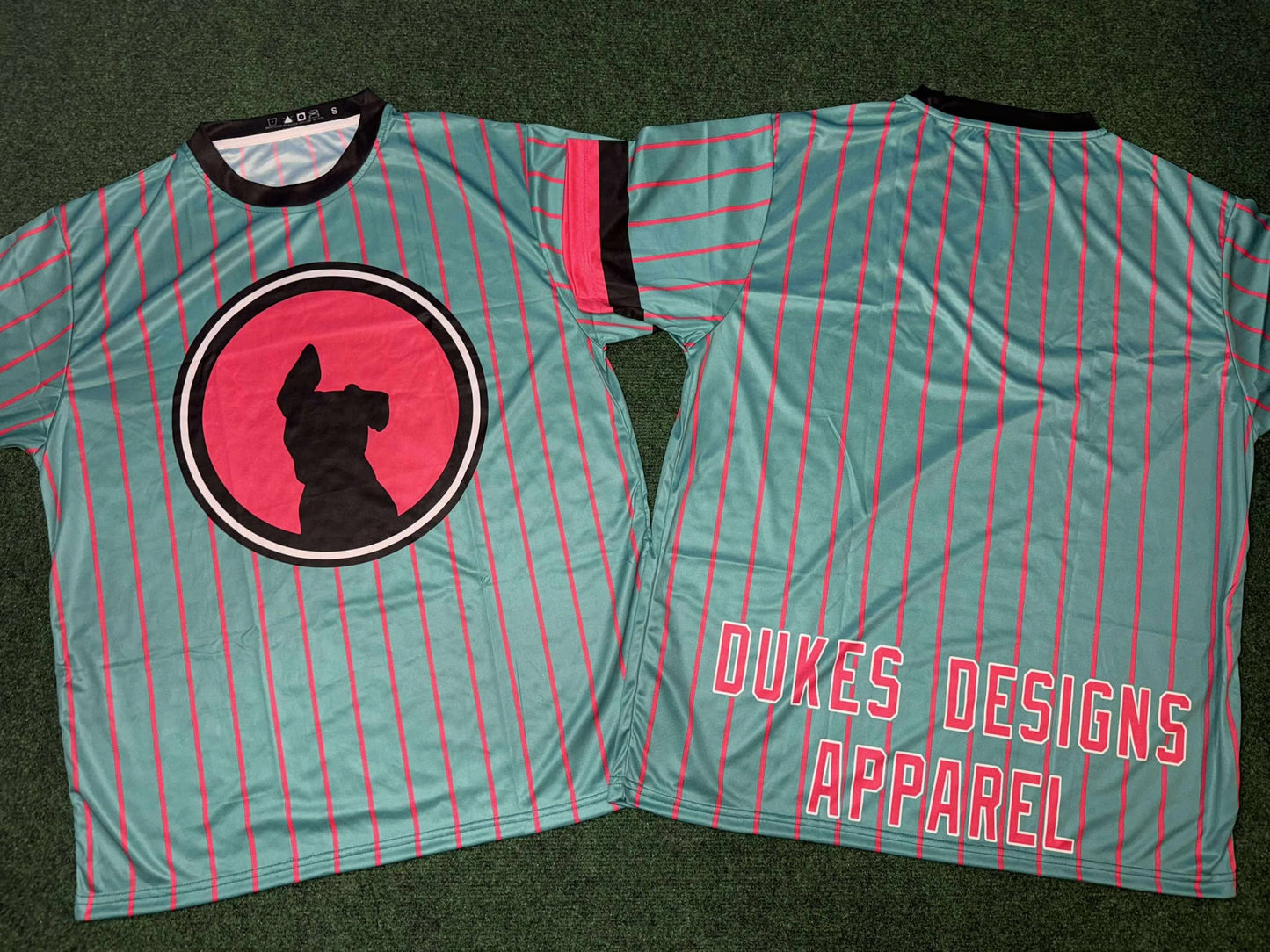 DDA Teal and Pink Jersey