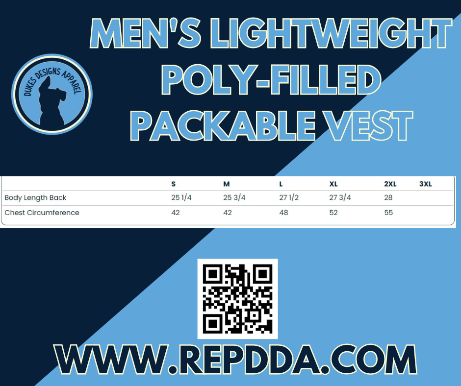 Bow - Men's Lightweight Poly-filled Packable Vest