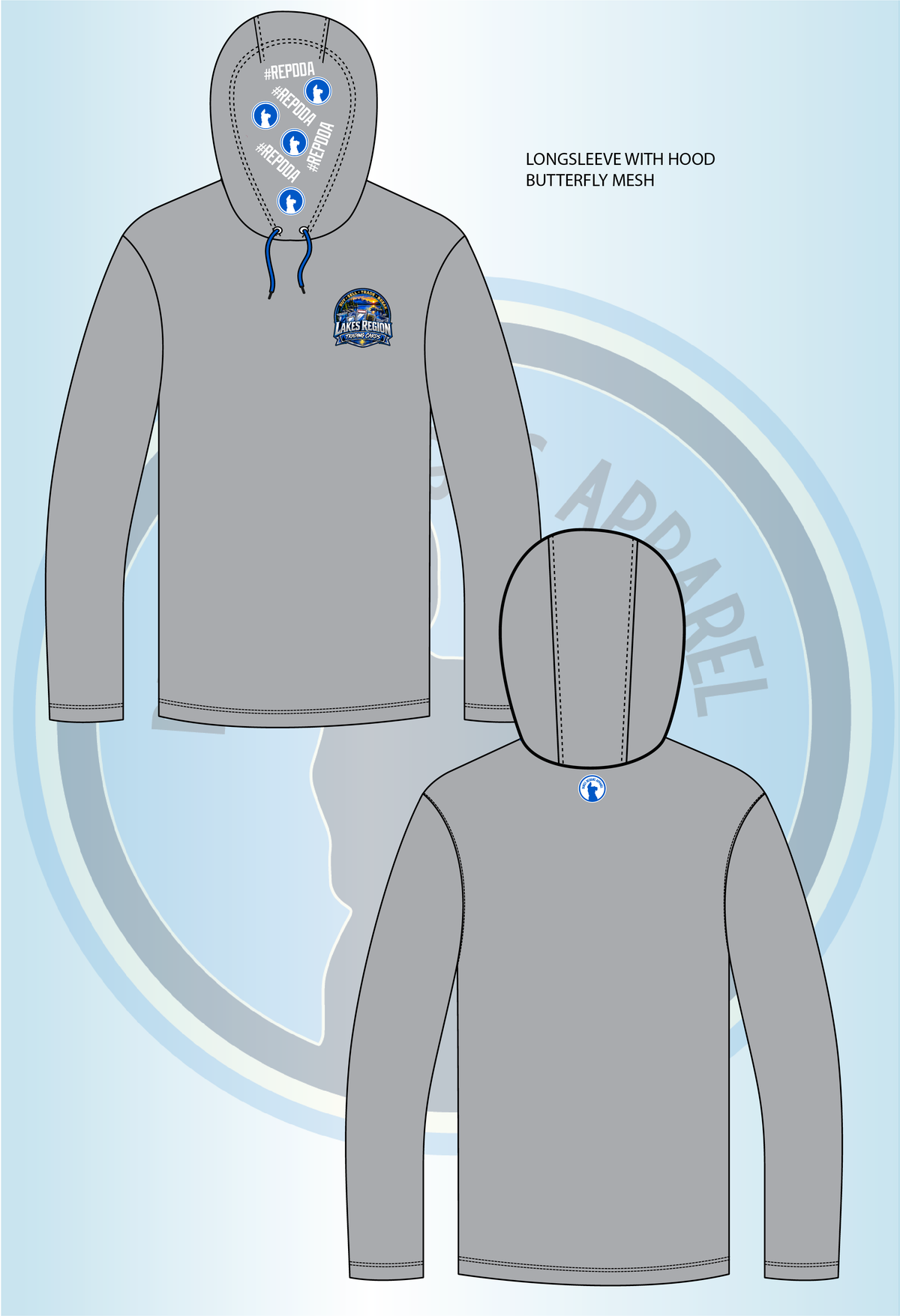 LAKES REGION TRADING CARD APPAREL