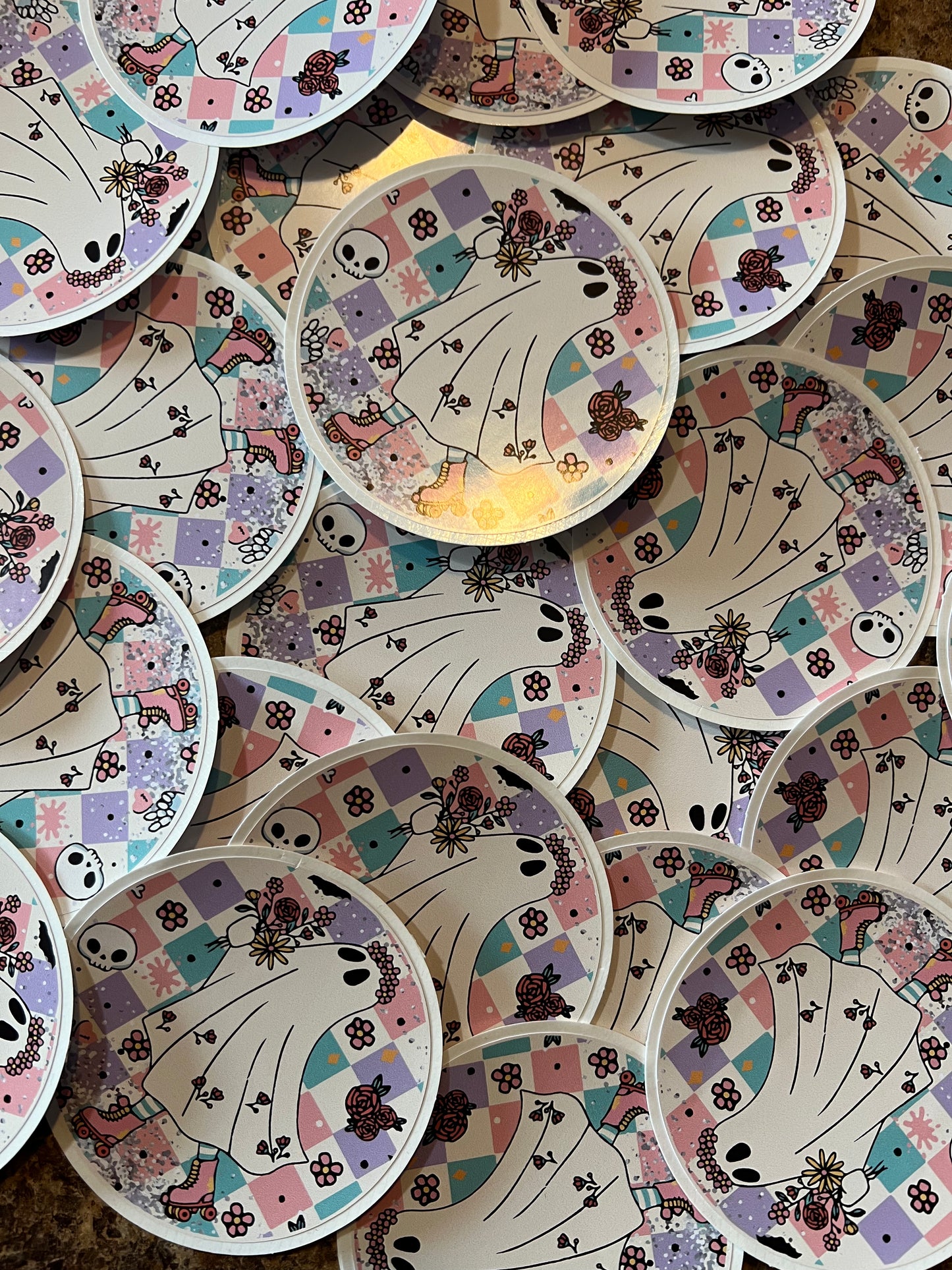 Ghost Pastel Sticker