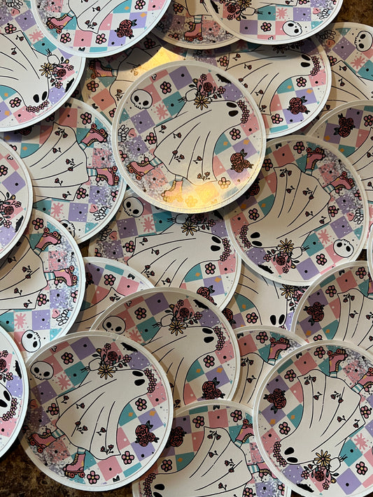 Ghost Pastel Sticker