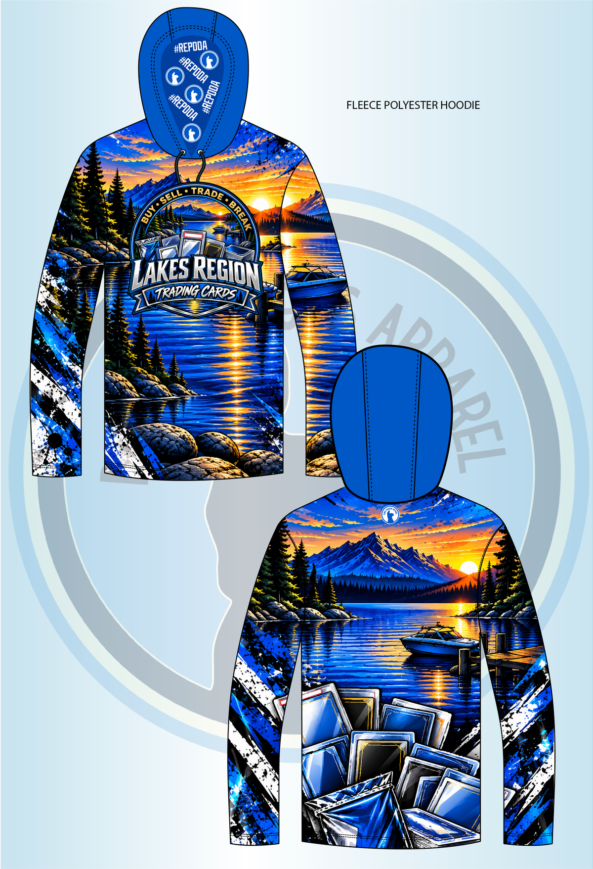 LAKES REGION TRADING CARD APPAREL
