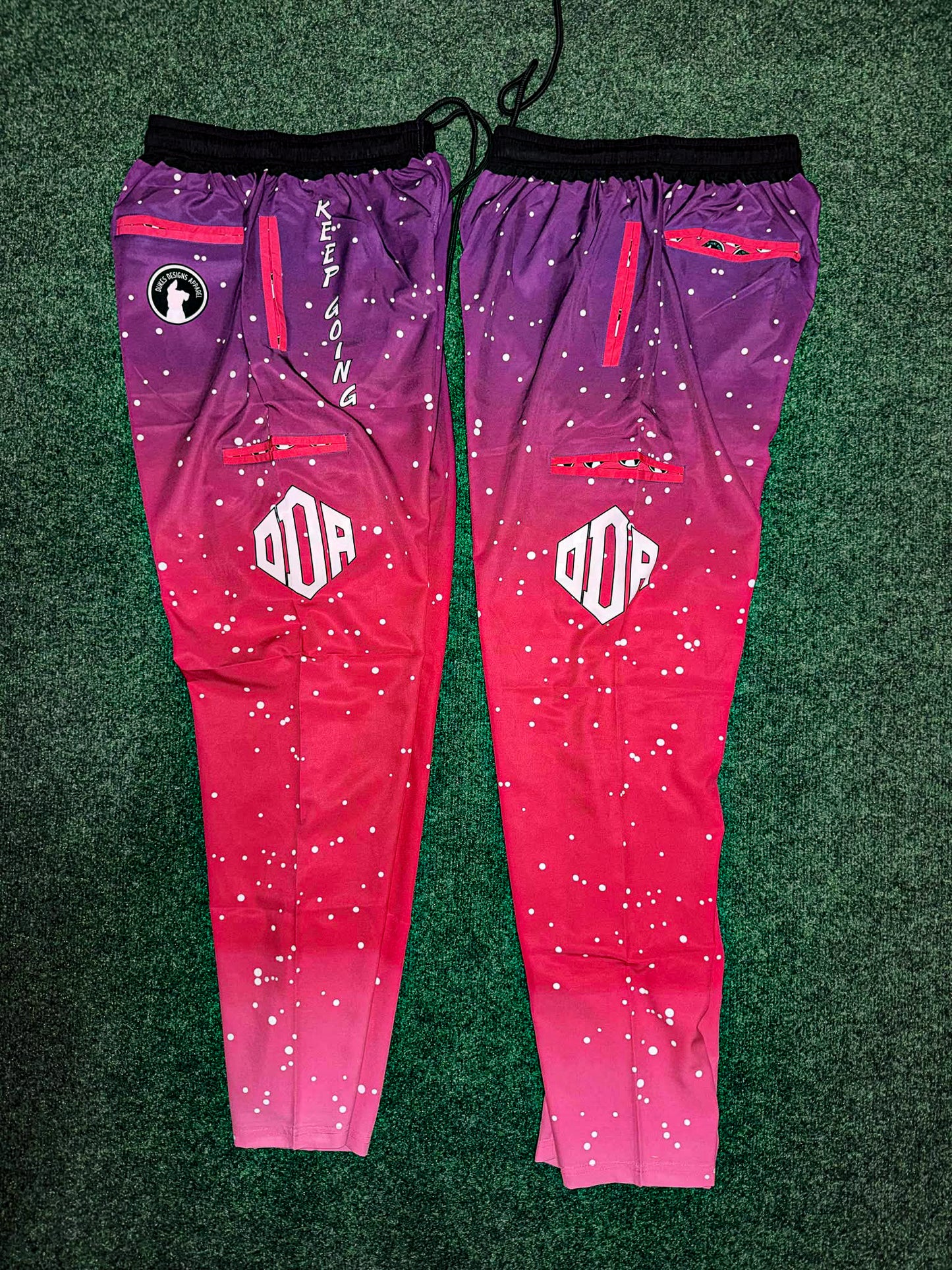Microfiber Pants - Pink Purple