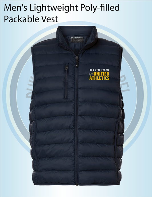 Bow - Men's Lightweight Poly-filled Packable Vest