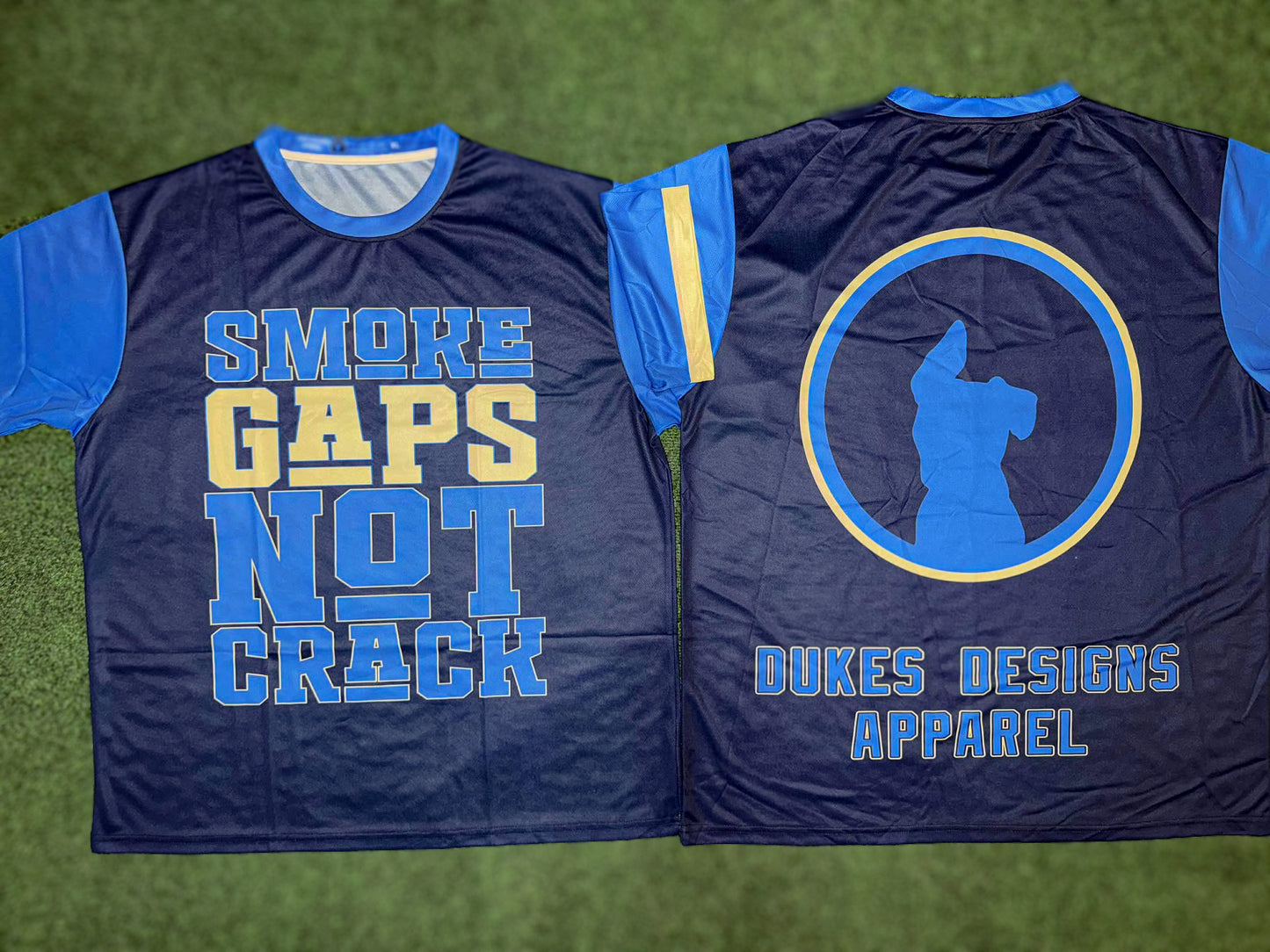 Smoke Gaps Not Crack DDA Exclusive Jersey - Blues