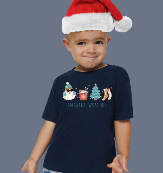 Sweater Weather Kids T-shirt