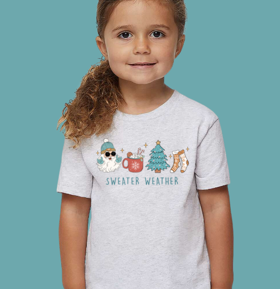 Sweater Weather Kids T-shirt