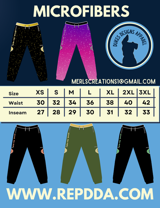 Microfiber Pants - CUSTOM