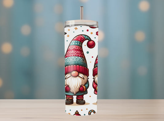 Christmas Gnome 20 OZ Tumbler