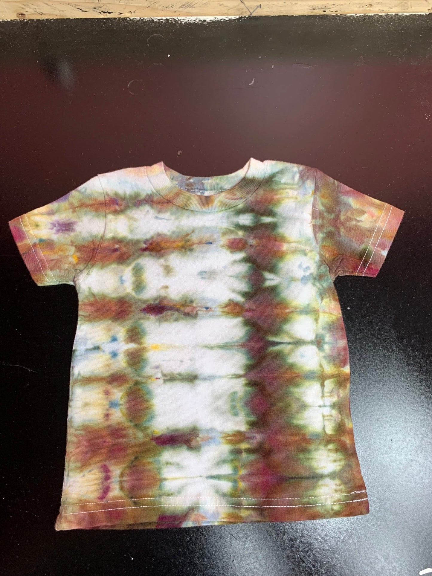 269 Purple and Sage 6-12 MONTH T-shirt