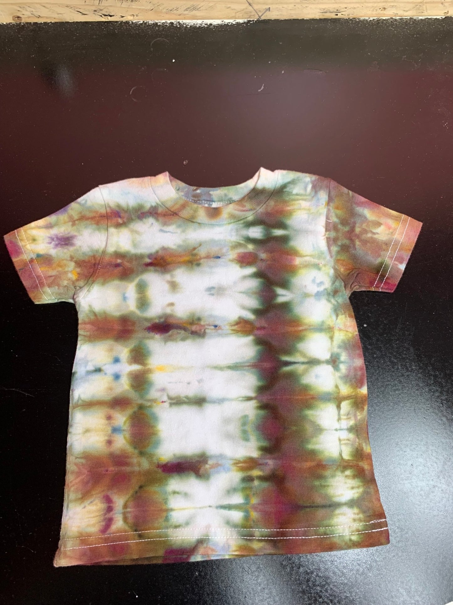 269 Purple and Sage 6-12 MONTH T-shirt