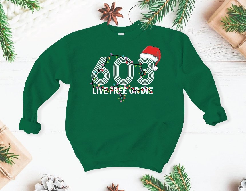 603 Christmas Edition Crewneck - Merlscreations