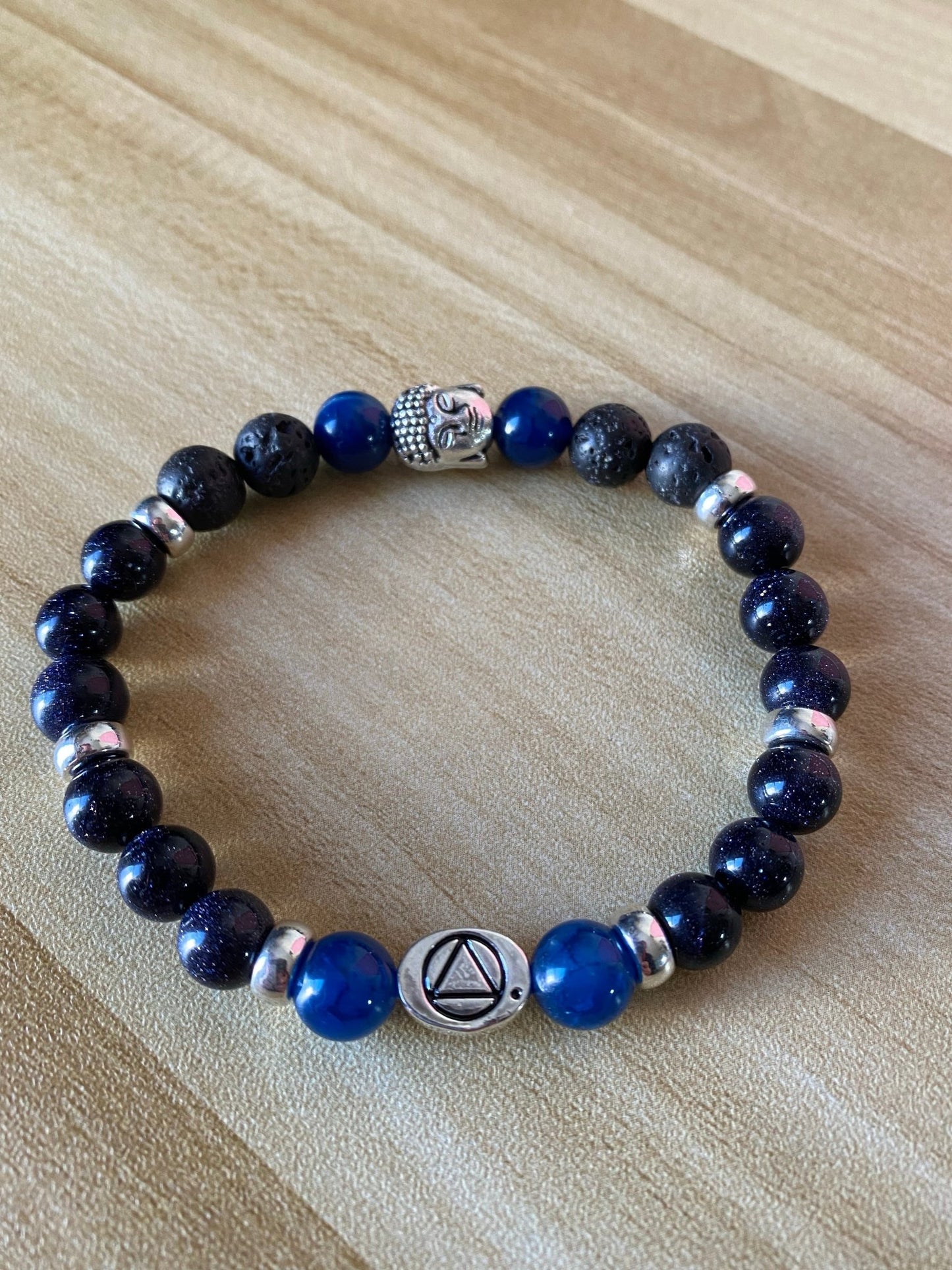 AA Bloodstone Gemstone Bracelet - Merlscreations