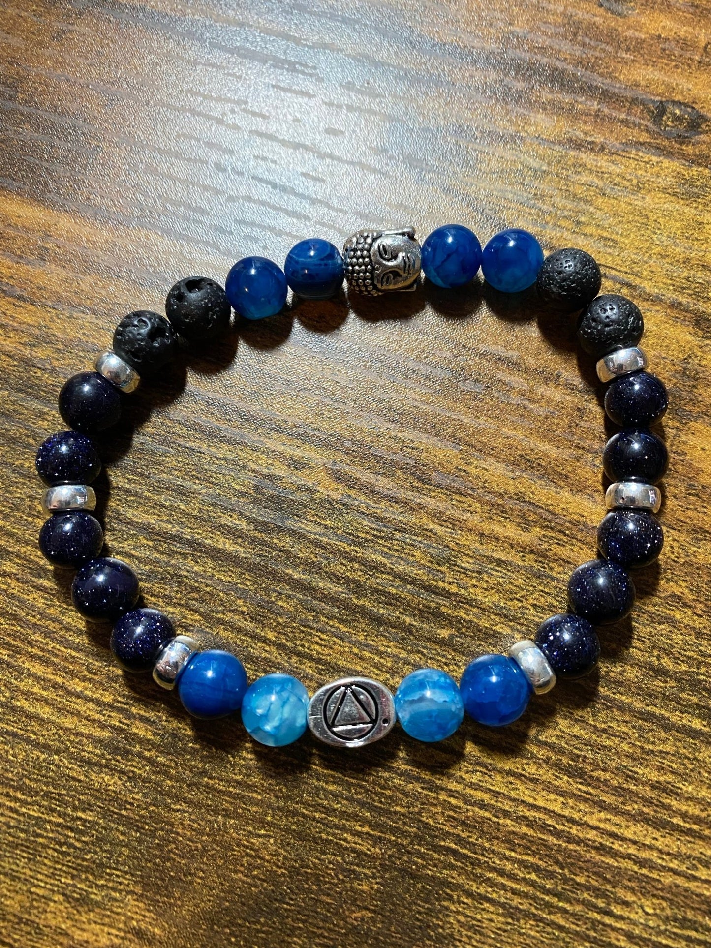 AA Bloodstone Gemstone Bracelet - Merlscreations