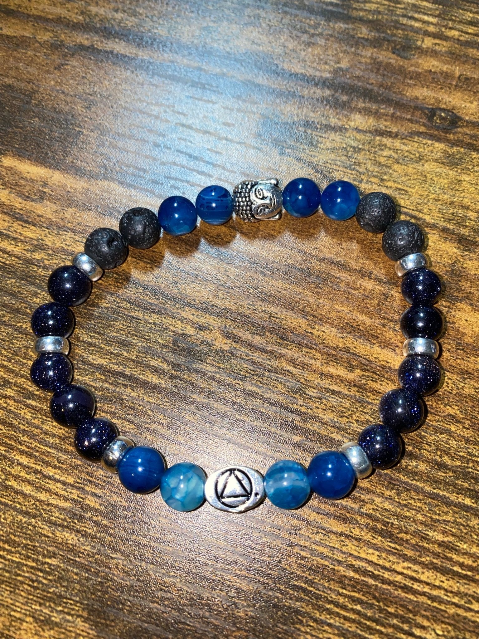 AA Bloodstone Gemstone Bracelet - Merlscreations
