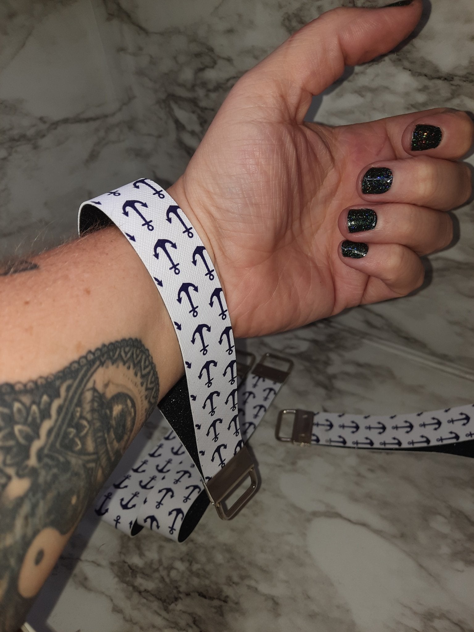 Anchor Wristlet - Merlscreations