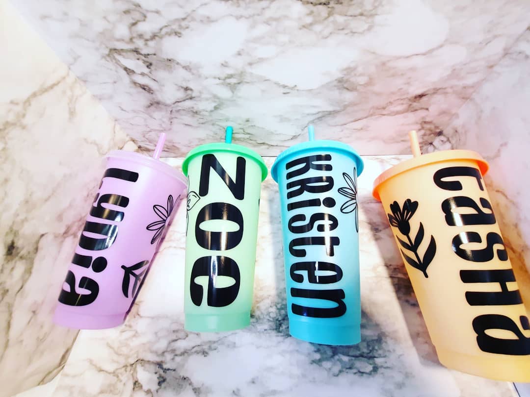 CUSTOM Color Changing Cup - Merlscreations