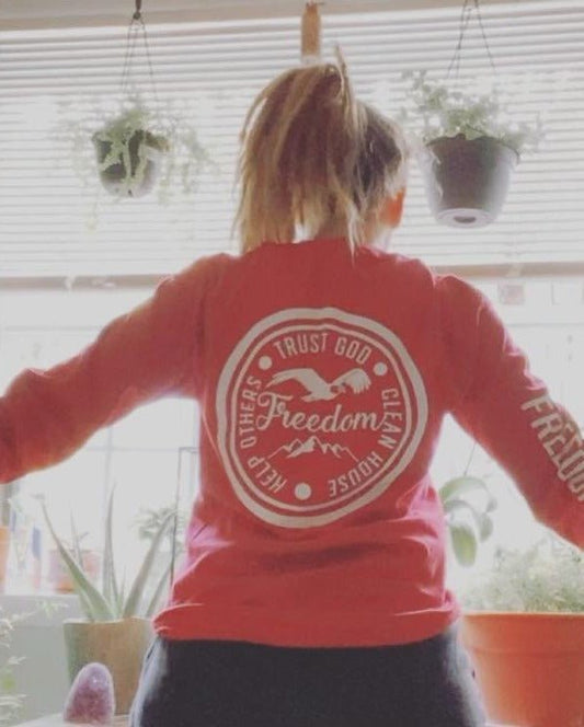 Freedom Long Sleeve Shirt - Merlscreations
