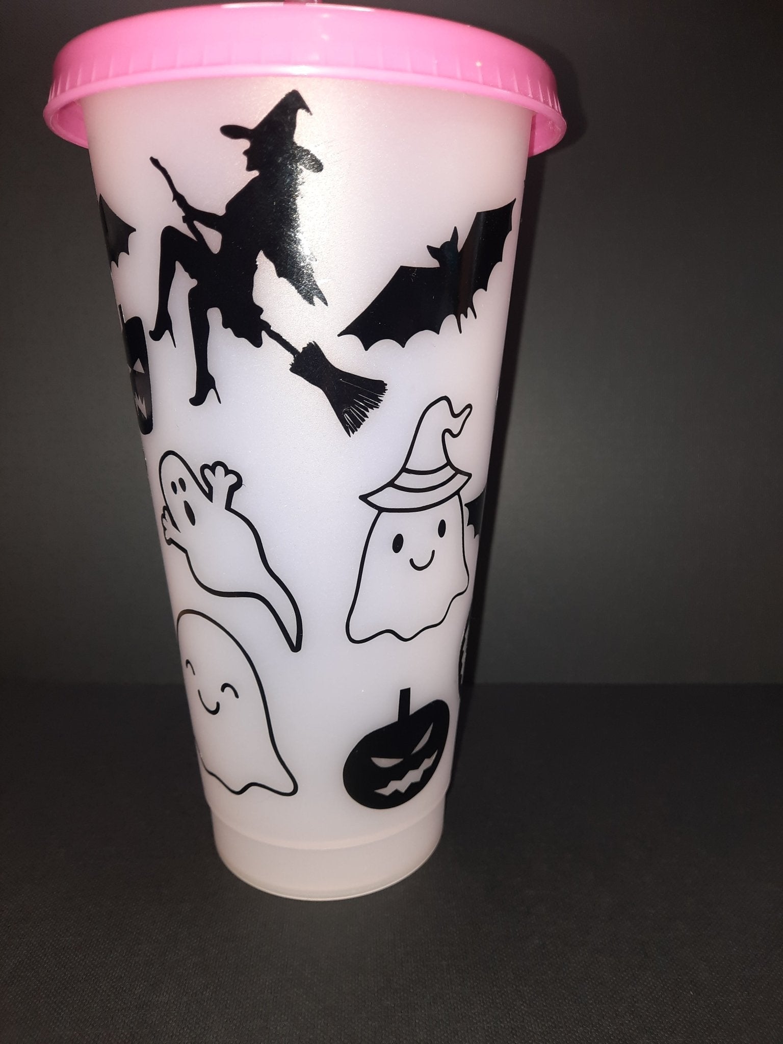 Halloween Themed Color Changing Cup!! - Merlscreations