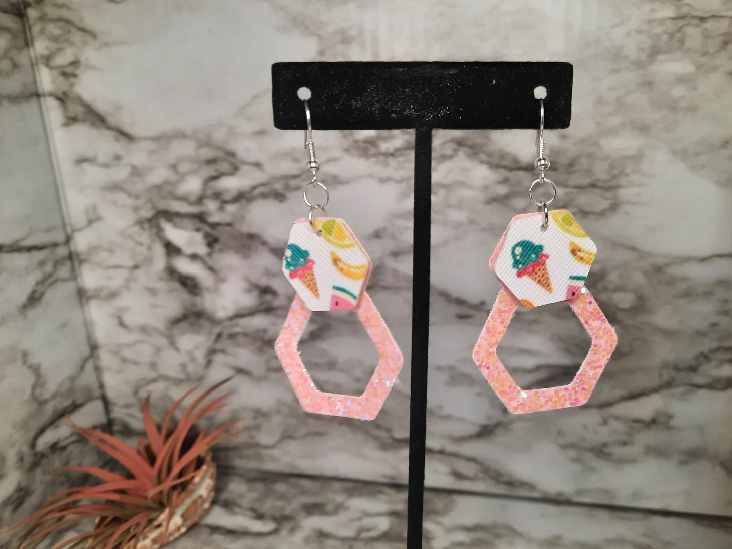 Ice Cream Summertime Earrings - Merlscreations