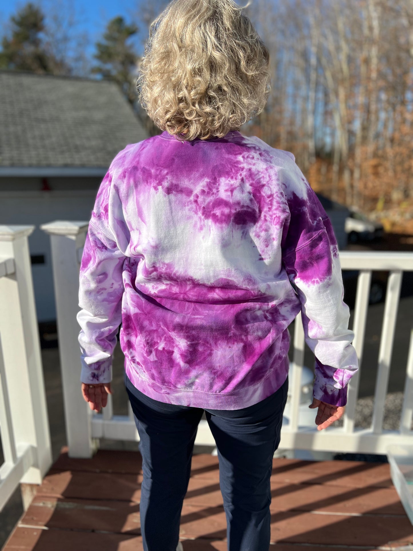 XL Purple Daze Crewneck