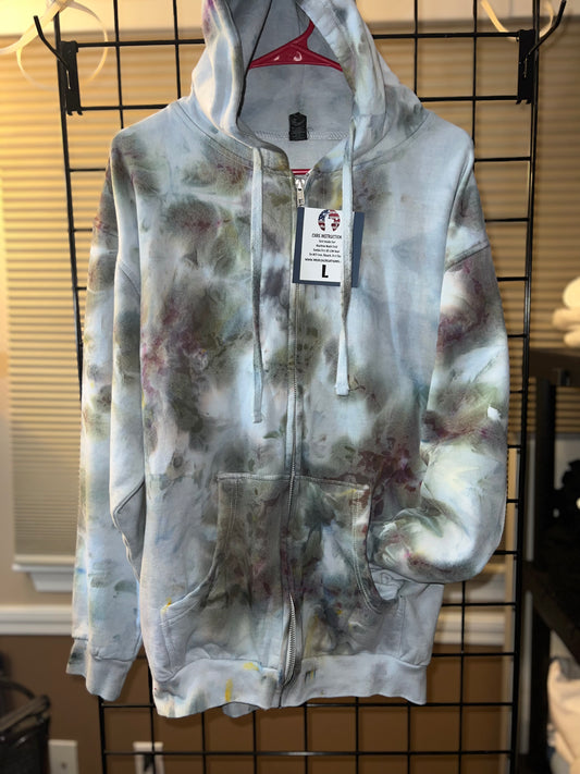 781 Large Heavy Metal Zip Up
