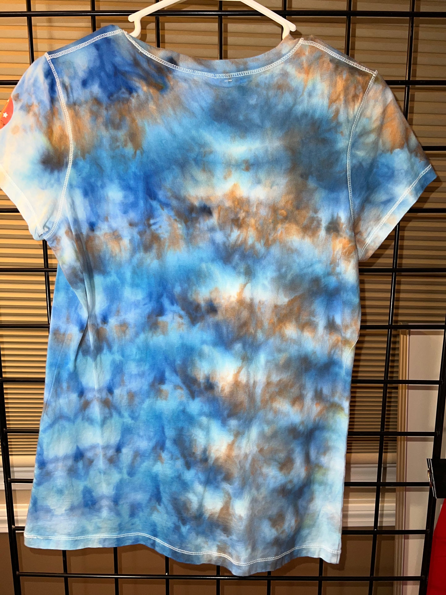 20 XL Blues and Grey Womens V-Neck