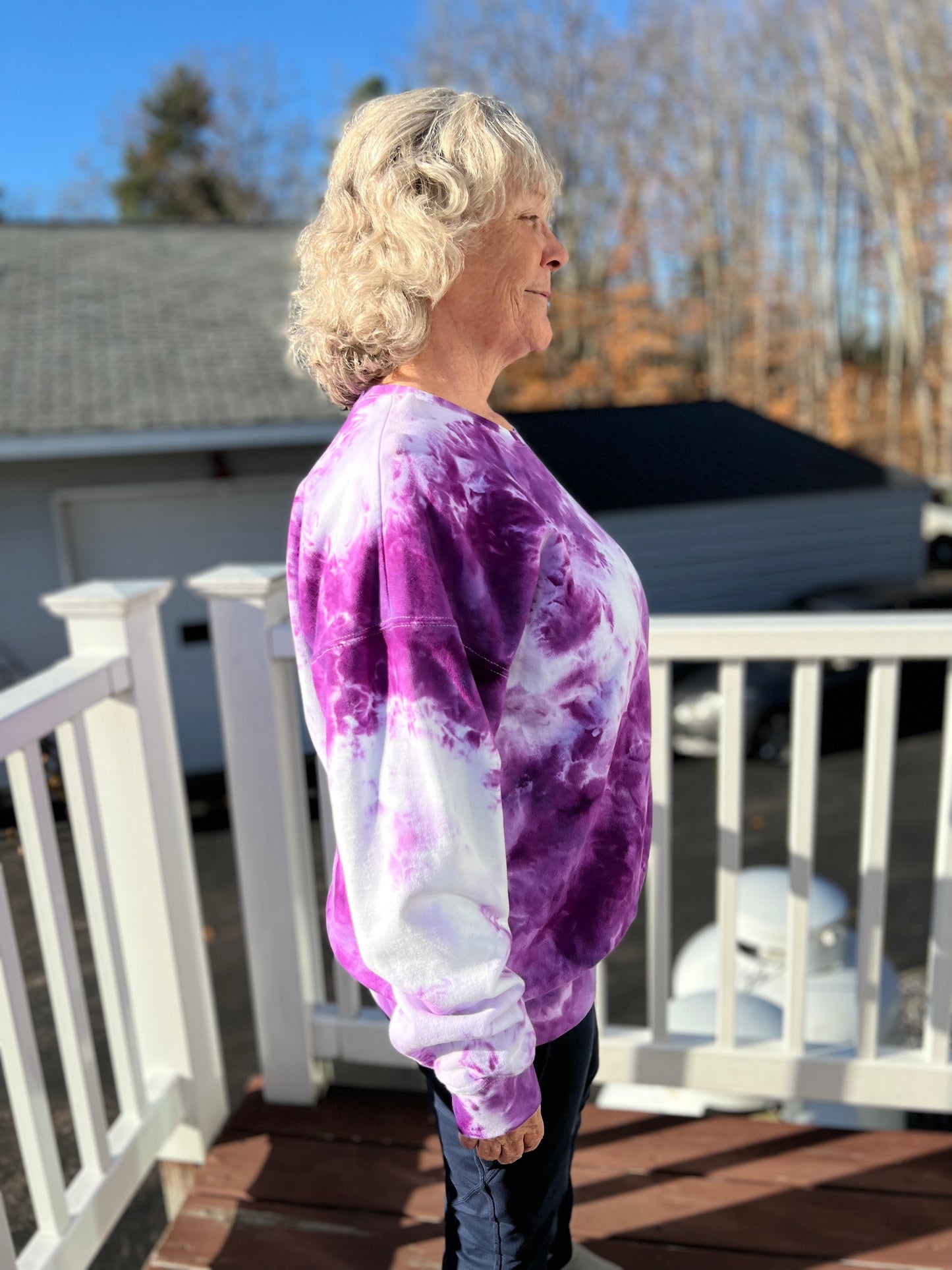 XL Purple Daze Crewneck